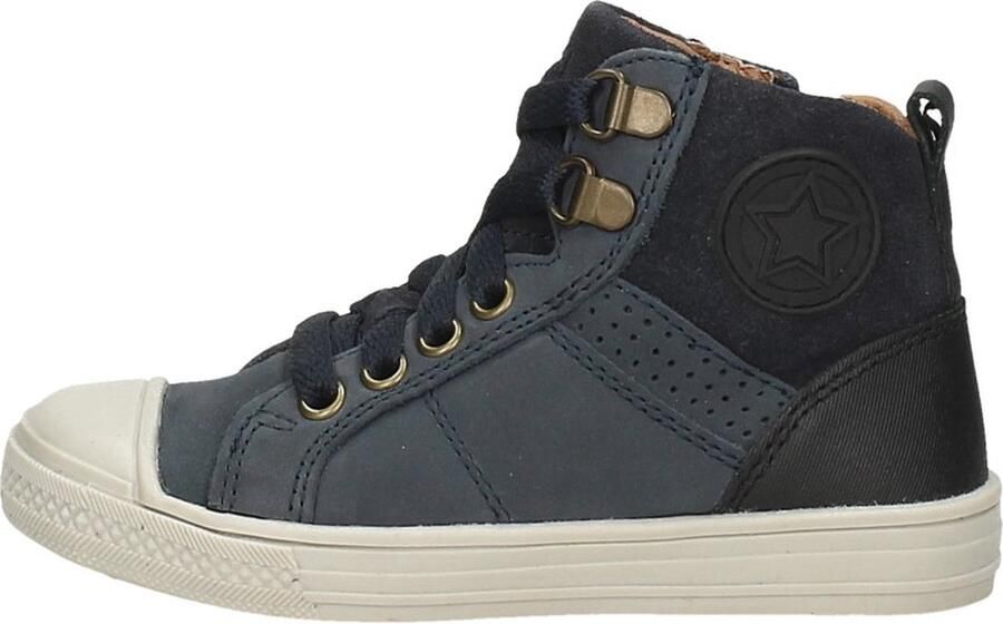 KEQ Veterschoenen Hoog Veterschoenen Hoog blauw - Foto 10