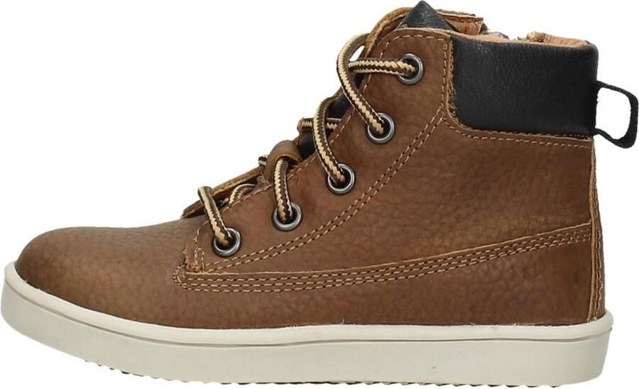 KEQ Veterschoenen Hoog Veterschoenen Hoog Cognac - Foto 18