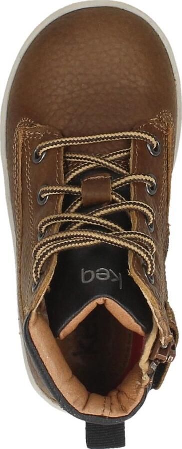 KEQ Veterschoenen Hoog Veterschoenen Hoog Cognac - Foto 17
