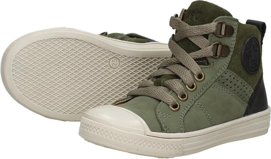 KEQ Veterschoenen Hoog Veterschoenen Hoog groen - Foto 11