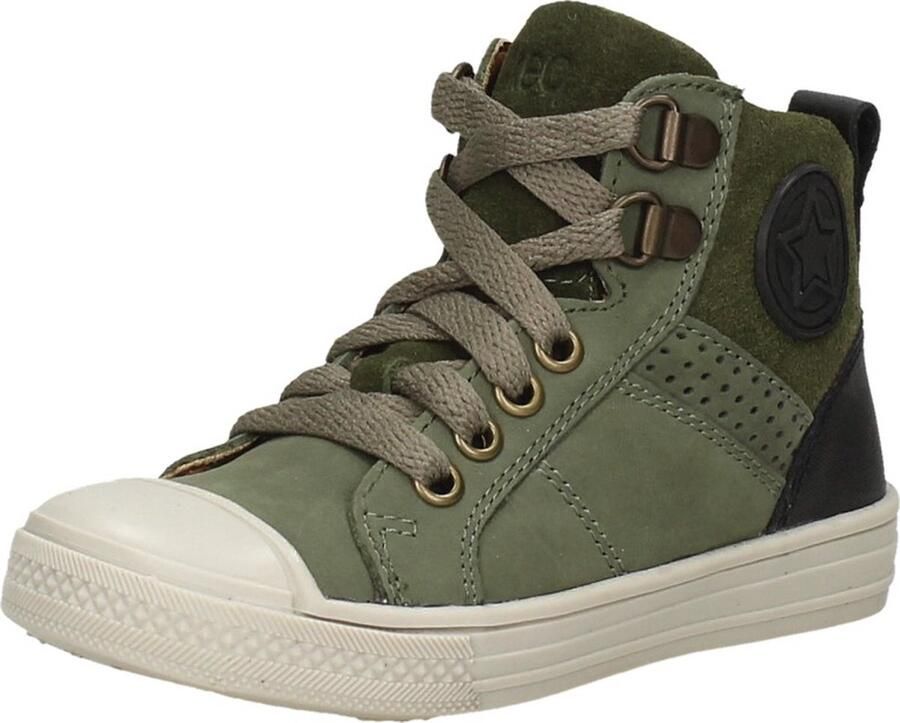 KEQ Veterschoenen Hoog Veterschoenen Hoog groen - Foto 3