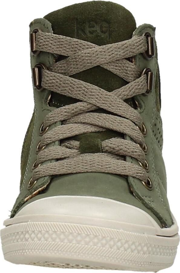 KEQ Veterschoenen Hoog Veterschoenen Hoog groen - Foto 4