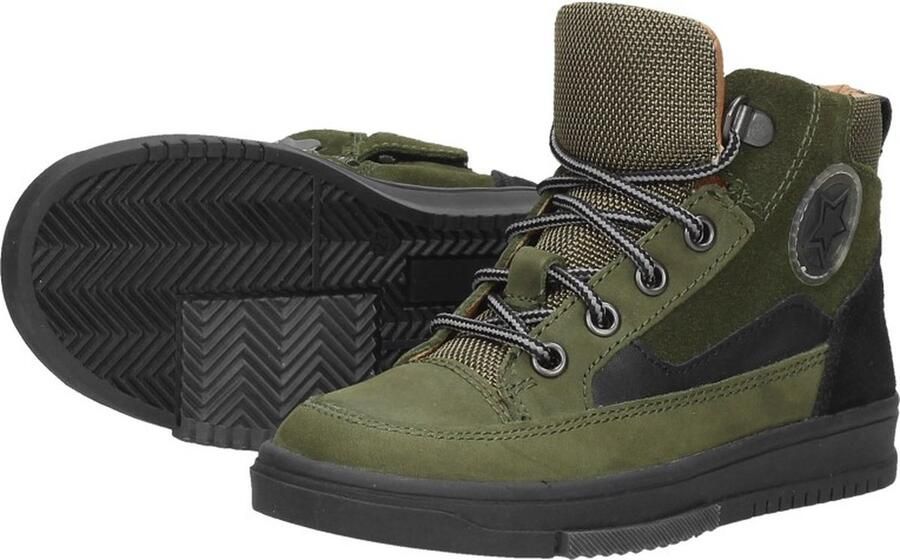 KEQ Veterschoenen Hoog Veterschoenen Hoog groen - Foto 8
