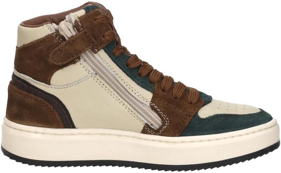 KEQ Veterschoenen Hoog Veterschoenen Hoog Groen