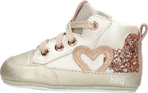 KEQ Meisjes Baby schoentjes Meisjes Baby schoentjes Champagne
