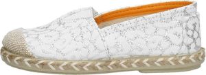 KEQ meisjes espadrilles Lage Schoenen wit