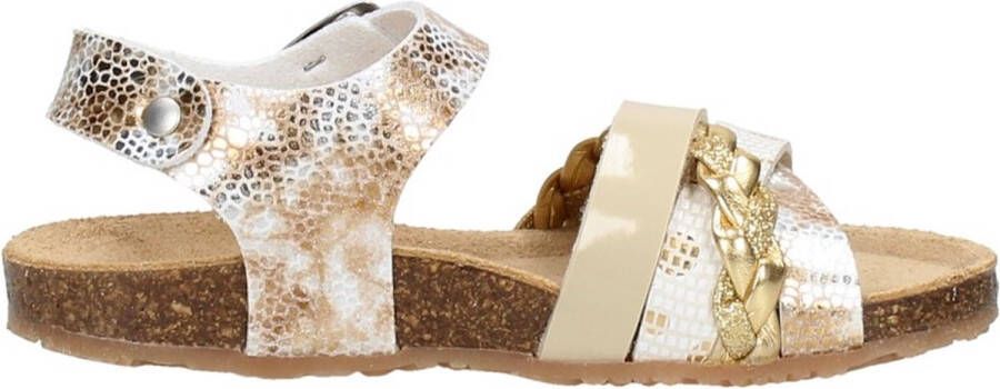 KEQ Meisjes sandalen Meiden Sandalen Goudkleur