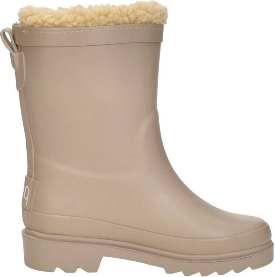 KEQ Rainboots Fur Kinderlaarzen Beige