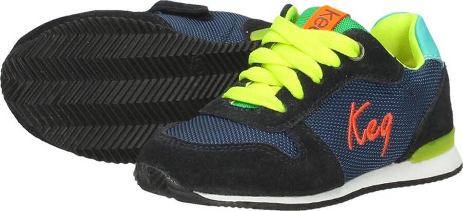 KEQ Sneakers Laag Sneakers Laag blauw