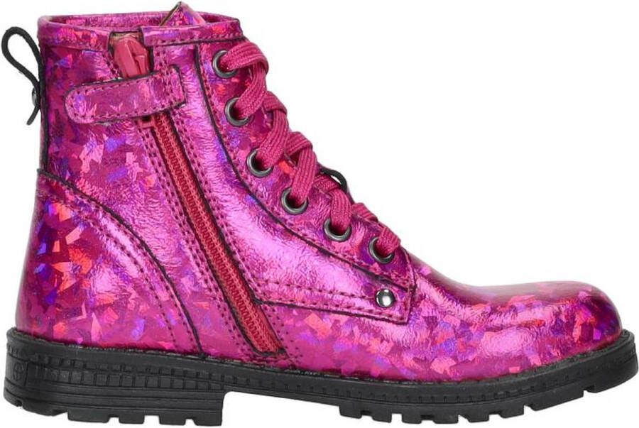 KEQ Veterschoen hoog Veterschoen hoog Fuchia