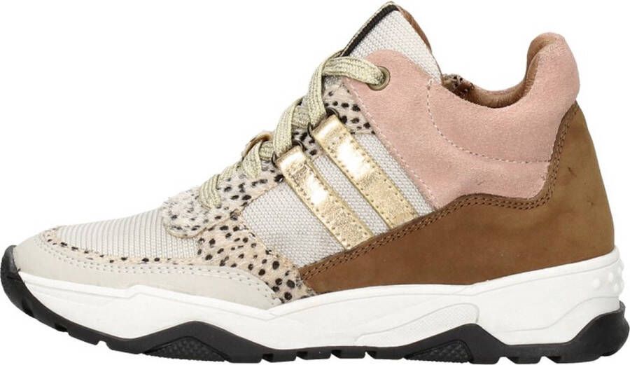 KEQ Veterschoen hoog Veterschoen hoog gebroken wit - Foto 12