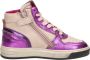 KEQ Veterschoen hoog Veterschoen hoog Paars - Thumbnail 1