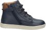 KEQ Veterschoenen Hoog Veterschoenen Hoog Blauw - Thumbnail 1