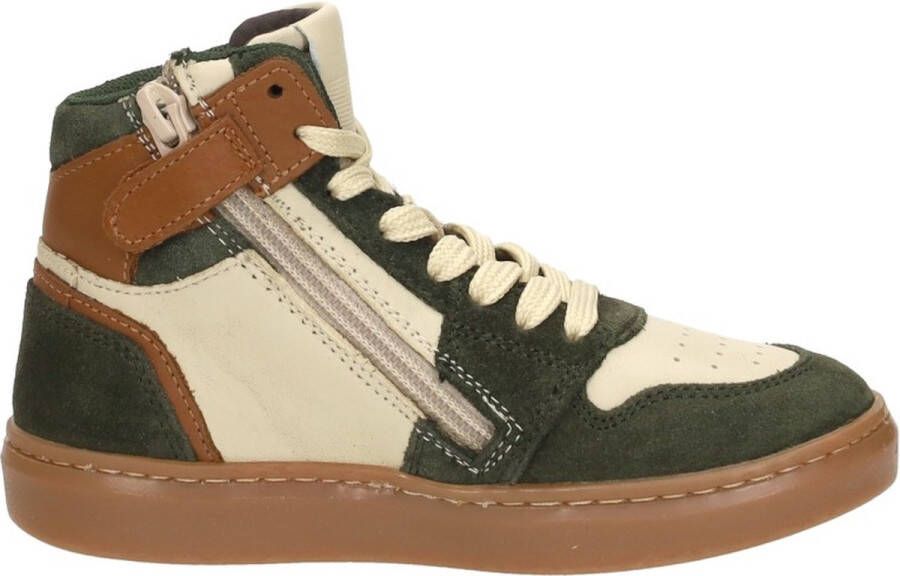 KEQ Veterschoenen Hoog Veterschoenen Hoog groen