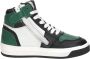 KEQ Veterschoenen Hoog Veterschoenen Hoog Groen - Thumbnail 1