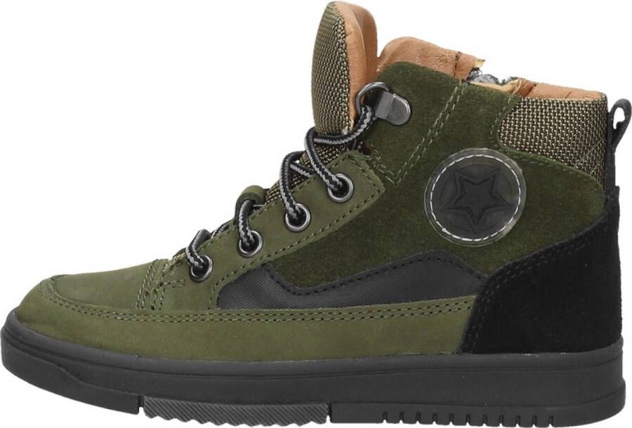 KEQ Veterschoenen Hoog Veterschoenen Hoog groen