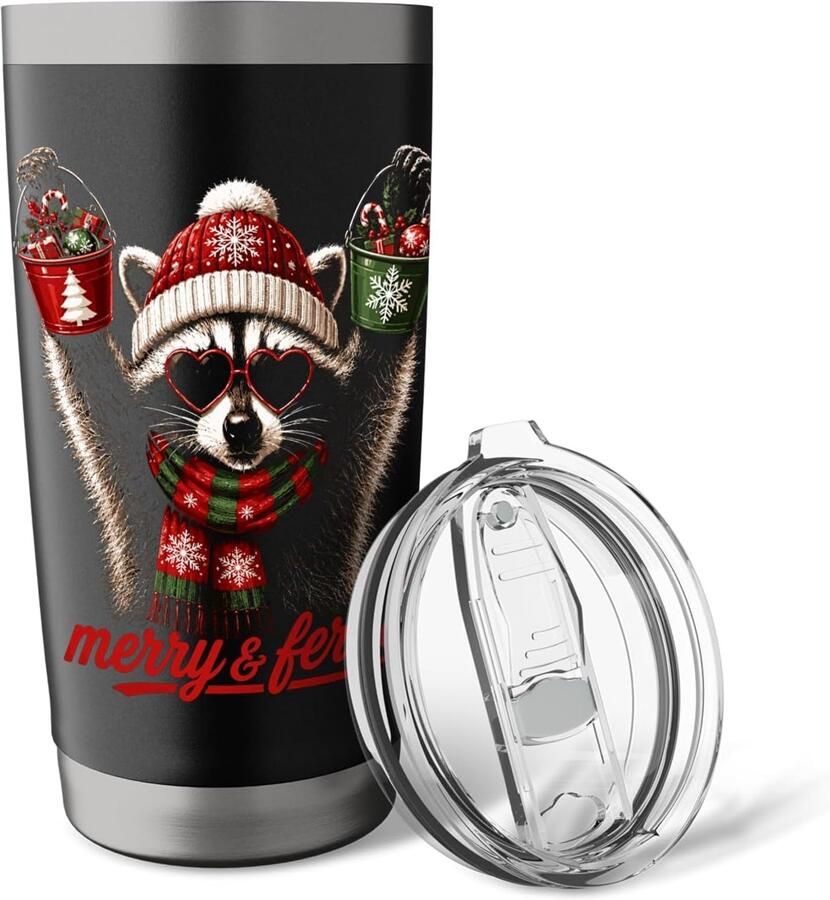 Kerst Wasbeer Thermobeker