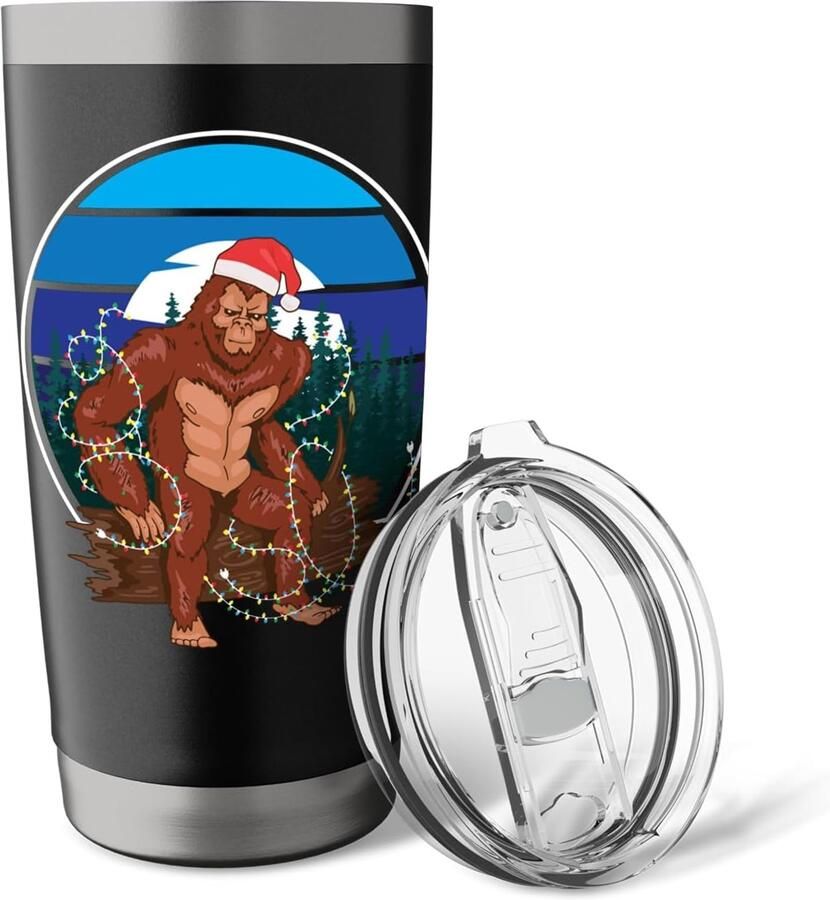 Kerstboomverlichting met Bigfoot-muts