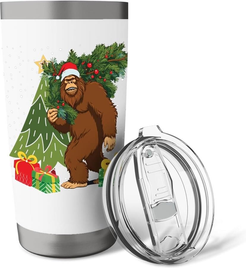 Kerstboomverlichting met Bigfoot-muts