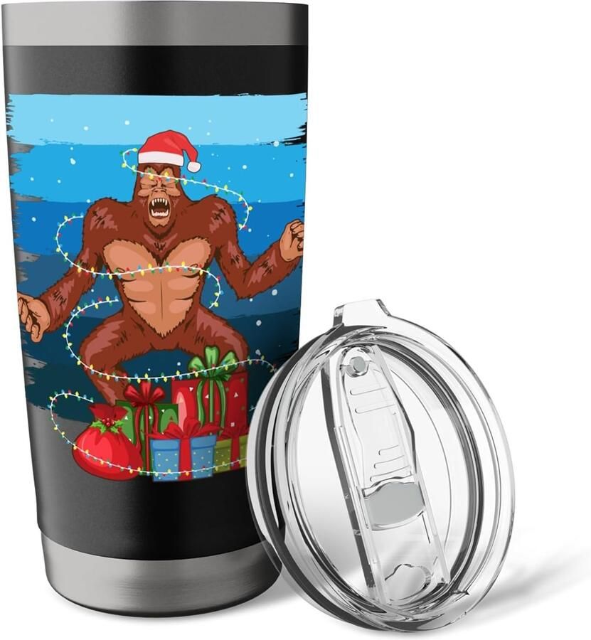 Kerstboomverlichting met Bigfoot-muts