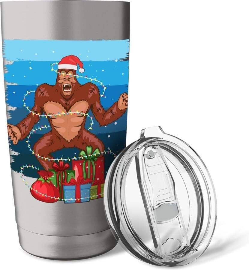 Kerstboomverlichting met Bigfoot-muts