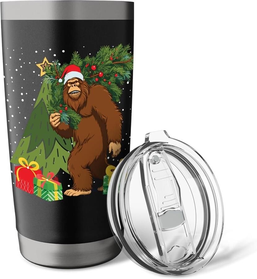 Kerstboomverlichting met Bigfoot-muts