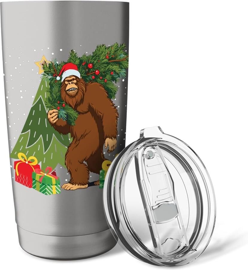 Kerstboomverlichting met Bigfoot-muts