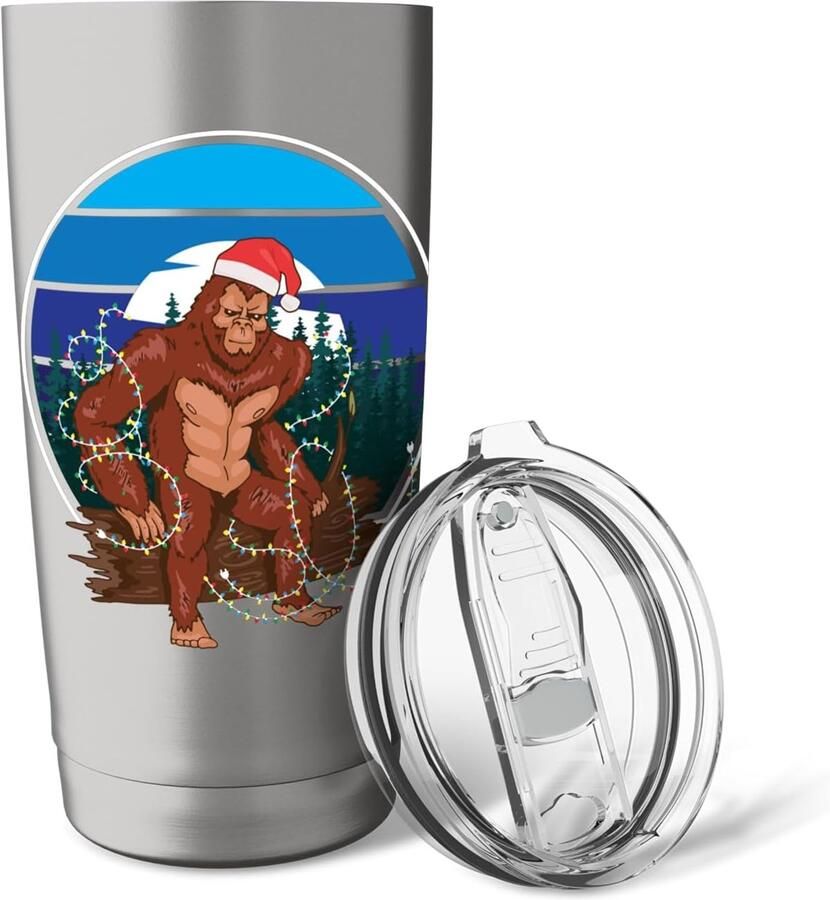 Kerstboomverlichting met Bigfoot-muts