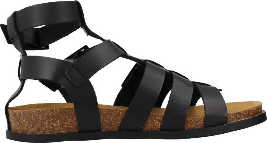 Kickers Kick Alexa Flat Sandals Zwart Dames