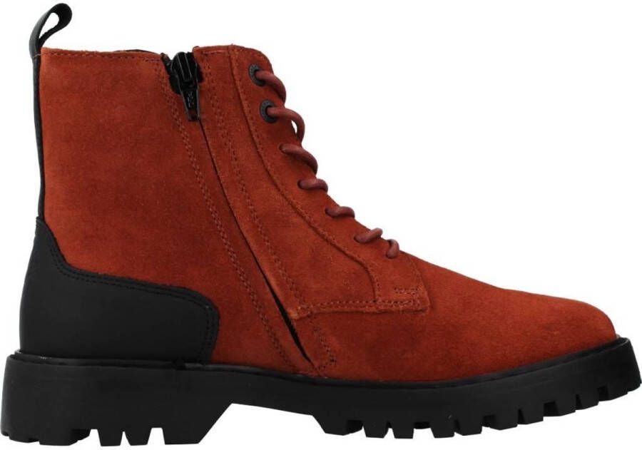 Kickers Kick Decklock Lace-up Boots Orange Dames