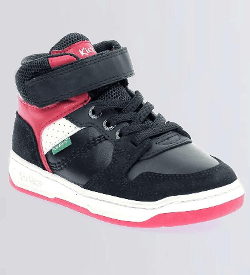Kickers Jongens Sneaker Kickado Marine Rouge Blauw
