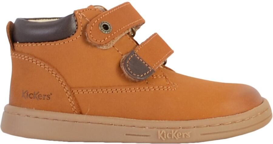 Kickers Junior Tackesay leren sportschoenen