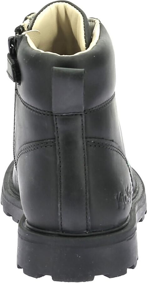 Kickers Kick Bluck leren kinderlaarzen