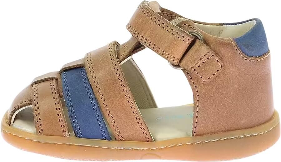 Kickers Sandaal Camel Blauw CAMEL