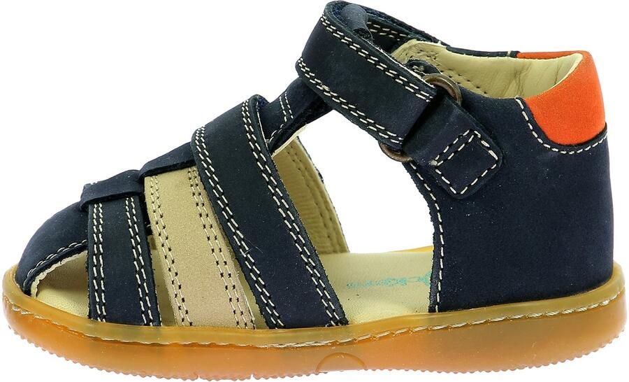 Kickers Kick Pod leren kindersandalen