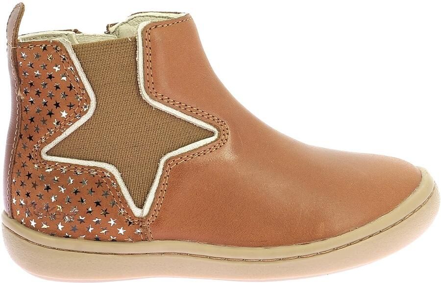 Kickers Kick Popstar Leren Sneakers voor Kinderen