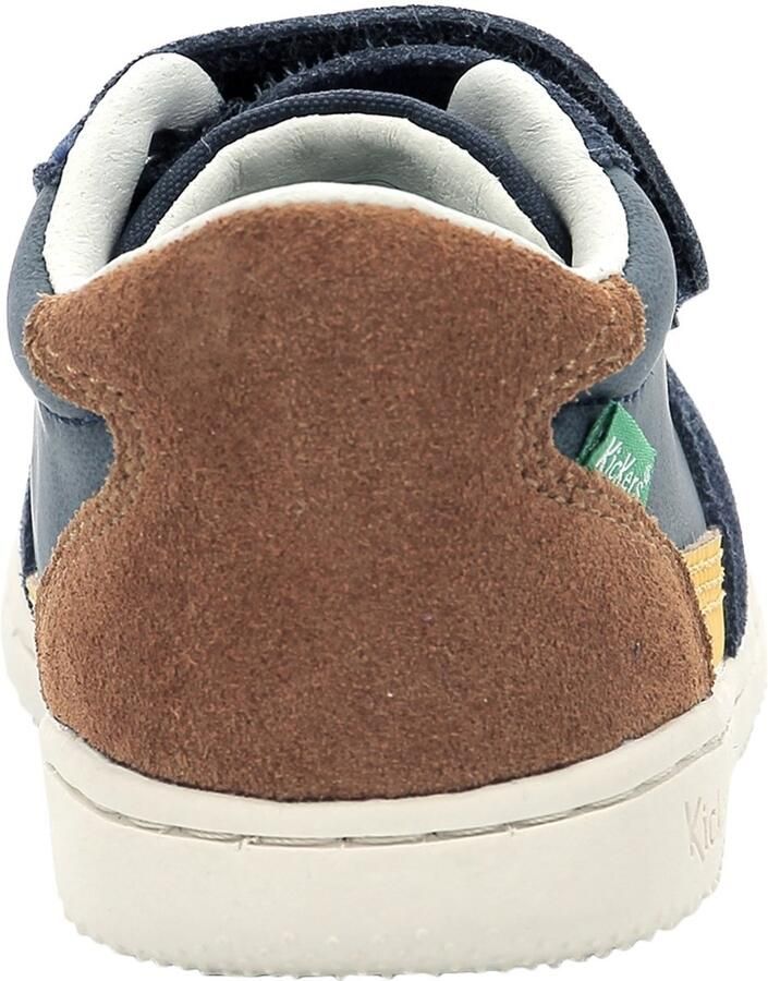 Kickers Kickbuvar leren kinderschoenen