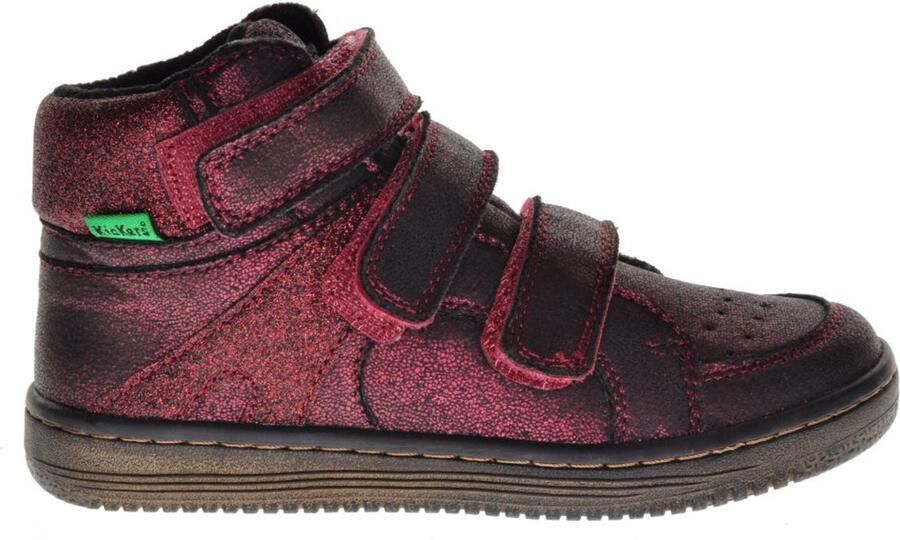 Kickers Lohan Bordeaux Brillant