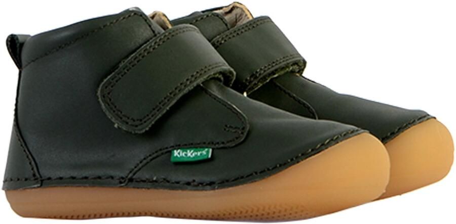 Kickers Sabio kinderschoenen van leer Scratch