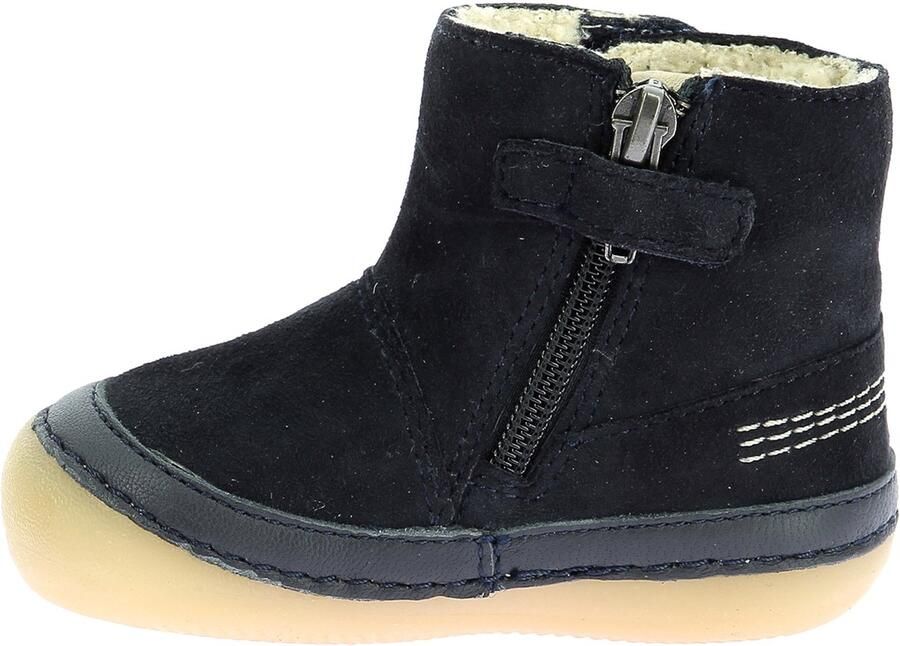 Kickers Sokifaune leren kinderschoenen met hoge hakken