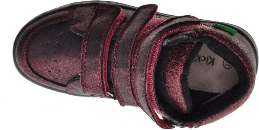 Kickers Lohan Bordeaux Brillant
