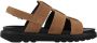 Kickers Comfortabele Leren Sandalen Neosinead Brown Dames - Thumbnail 1