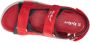 Kickers Rood Blauwe Lederen Jongenssandaal - Thumbnail 1