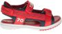 Kickers Rood Blauwe Lederen Jongenssandaal - Thumbnail 2