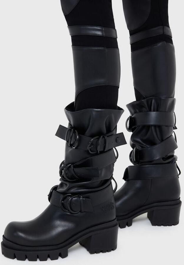 Killstar Bleak Boots Dames Laarzen zwart