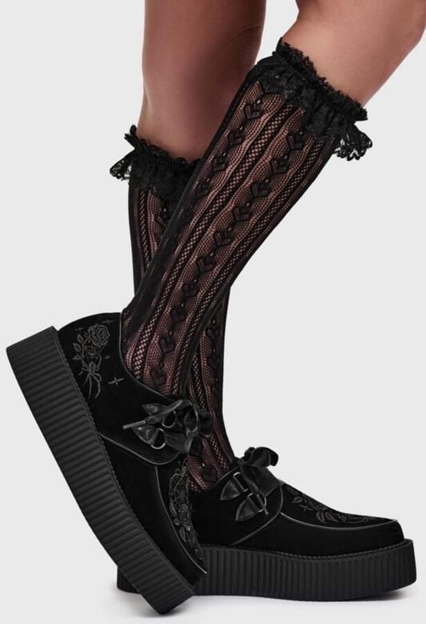 Killstar What Darkness Returns Nocturnal Creepers Dames Creepers zwart