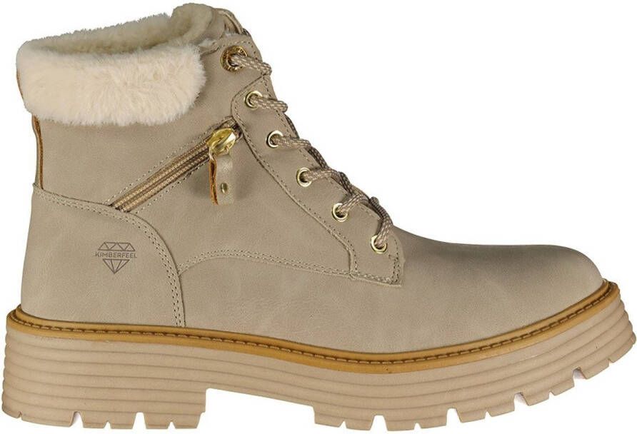 KIMBERFEEL Claudie Laarzen Goud Vrouw