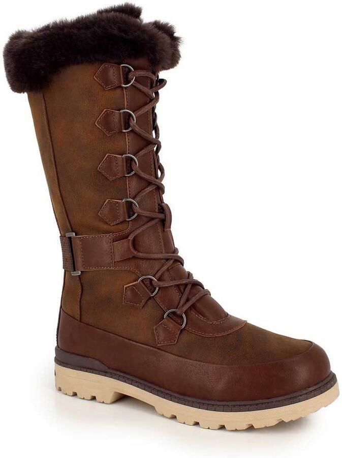 KIMBERFEEL Adara Sneeuwlaarzen Bruin Vrouw