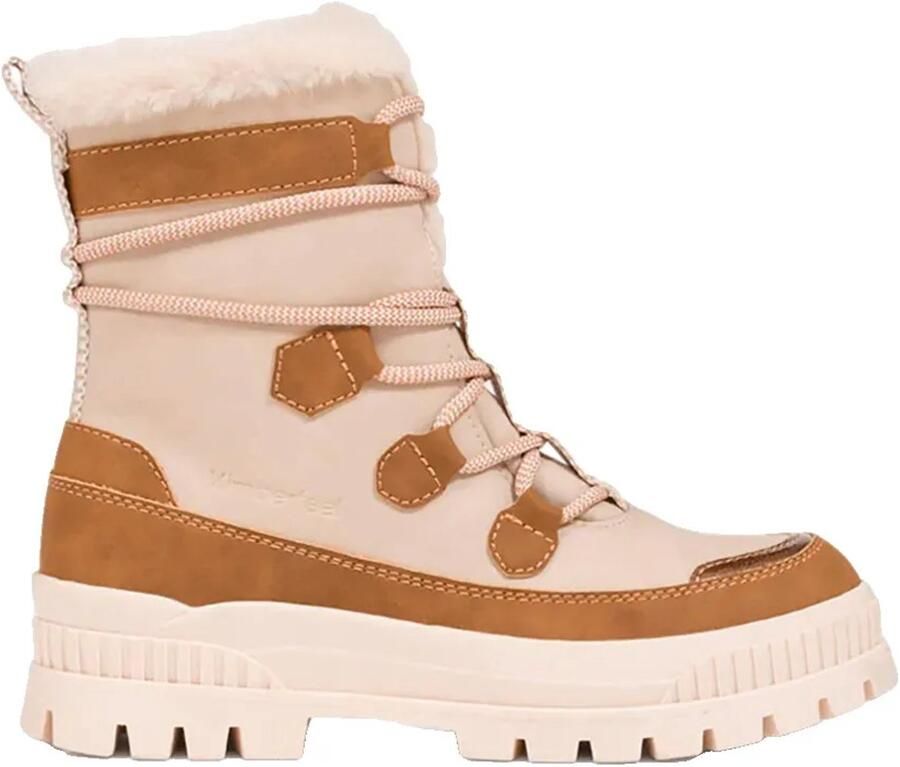 KIMBERFEEL Kessya Sneeuwlaarzen Beige Vrouw