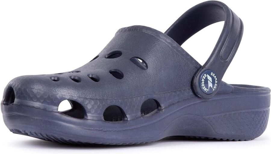 Kinder Klomp Sandalen Comfortabele Schoenen Waterpret en Strand Lichtgewicht EVA Materiaal Verstelbare Hielband Blauw